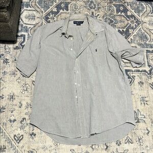 Ralph Lauren Blue Casual Button Down Shirt